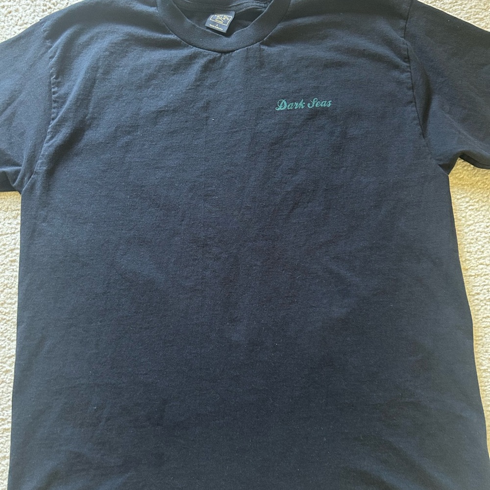 Dark Seas Black T-Shirt for Men